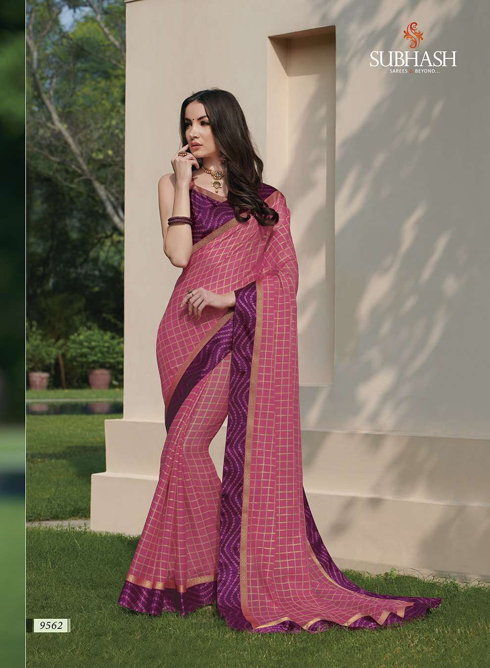 TEMPTATION VOL-227 BY SUBHASH SAREES 9551 TO 9562 SERIES INDIAN TRADITIONAL WEAR COLLECTION BEAUTIFUL STYLISH FANCY COLORFUL PARTY WEAR & OCCASIONAL WEAR GEORGETTE/CHIFFON/BRASSO SAREES AT WHOLESALE PRICE