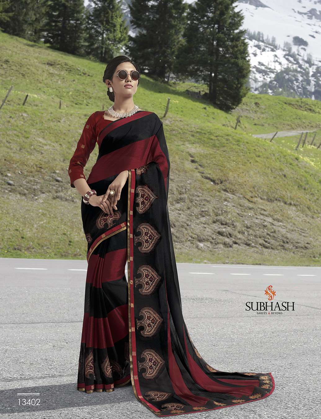 VINTAGE VOL-9 BY SUBHASH SAREES 13401 TO 13428 SERIES INDIAN TRADITIONAL WEAR COLLECTION BEAUTIFUL STYLISH FANCY COLORFUL PARTY WEAR & OCCASIONAL WEAR COTTON/SATIN/BRASSO SAREES AT WHOLESALE PRICE
