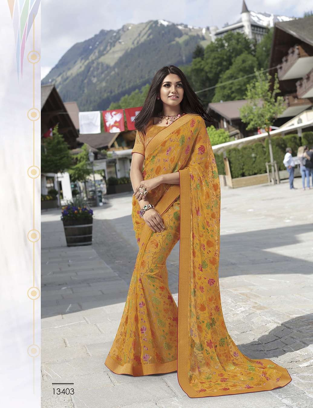 VINTAGE VOL-9 BY SUBHASH SAREES 13401 TO 13428 SERIES INDIAN TRADITIONAL WEAR COLLECTION BEAUTIFUL STYLISH FANCY COLORFUL PARTY WEAR & OCCASIONAL WEAR COTTON/SATIN/BRASSO SAREES AT WHOLESALE PRICE