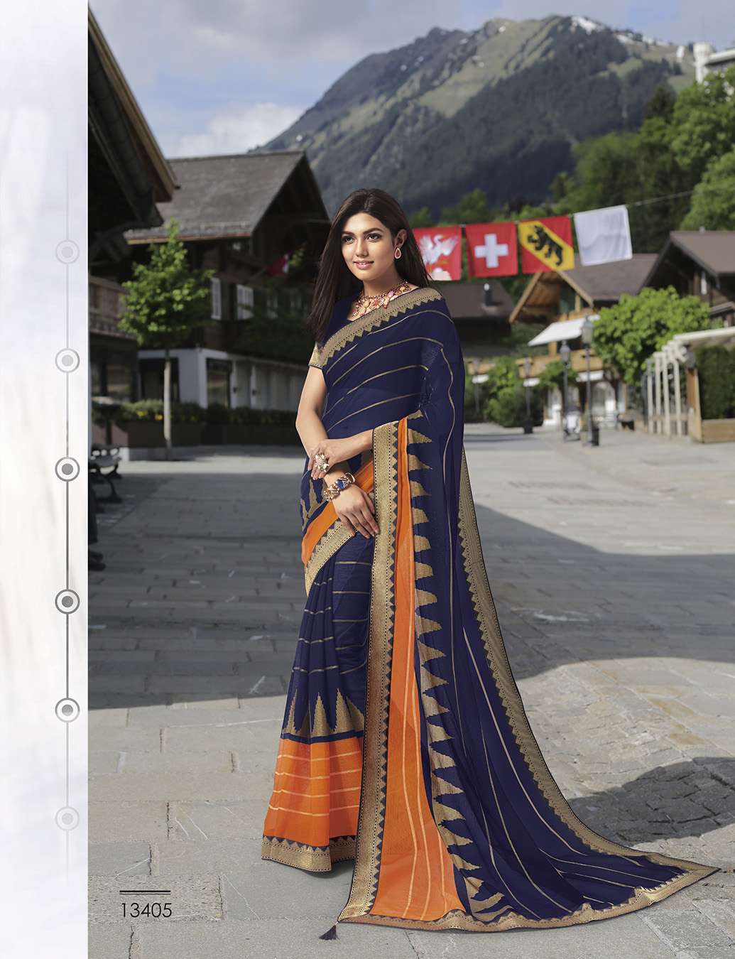 VINTAGE VOL-9 BY SUBHASH SAREES 13401 TO 13428 SERIES INDIAN TRADITIONAL WEAR COLLECTION BEAUTIFUL STYLISH FANCY COLORFUL PARTY WEAR & OCCASIONAL WEAR COTTON/SATIN/BRASSO SAREES AT WHOLESALE PRICE