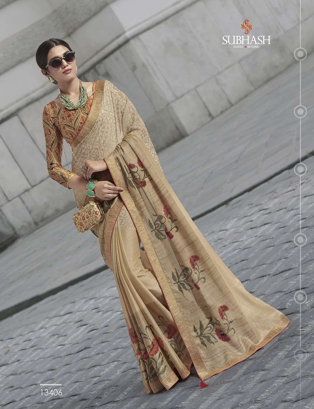 VINTAGE VOL-9 BY SUBHASH SAREES 13401 TO 13428 SERIES INDIAN TRADITIONAL WEAR COLLECTION BEAUTIFUL STYLISH FANCY COLORFUL PARTY WEAR & OCCASIONAL WEAR COTTON/SATIN/BRASSO SAREES AT WHOLESALE PRICE