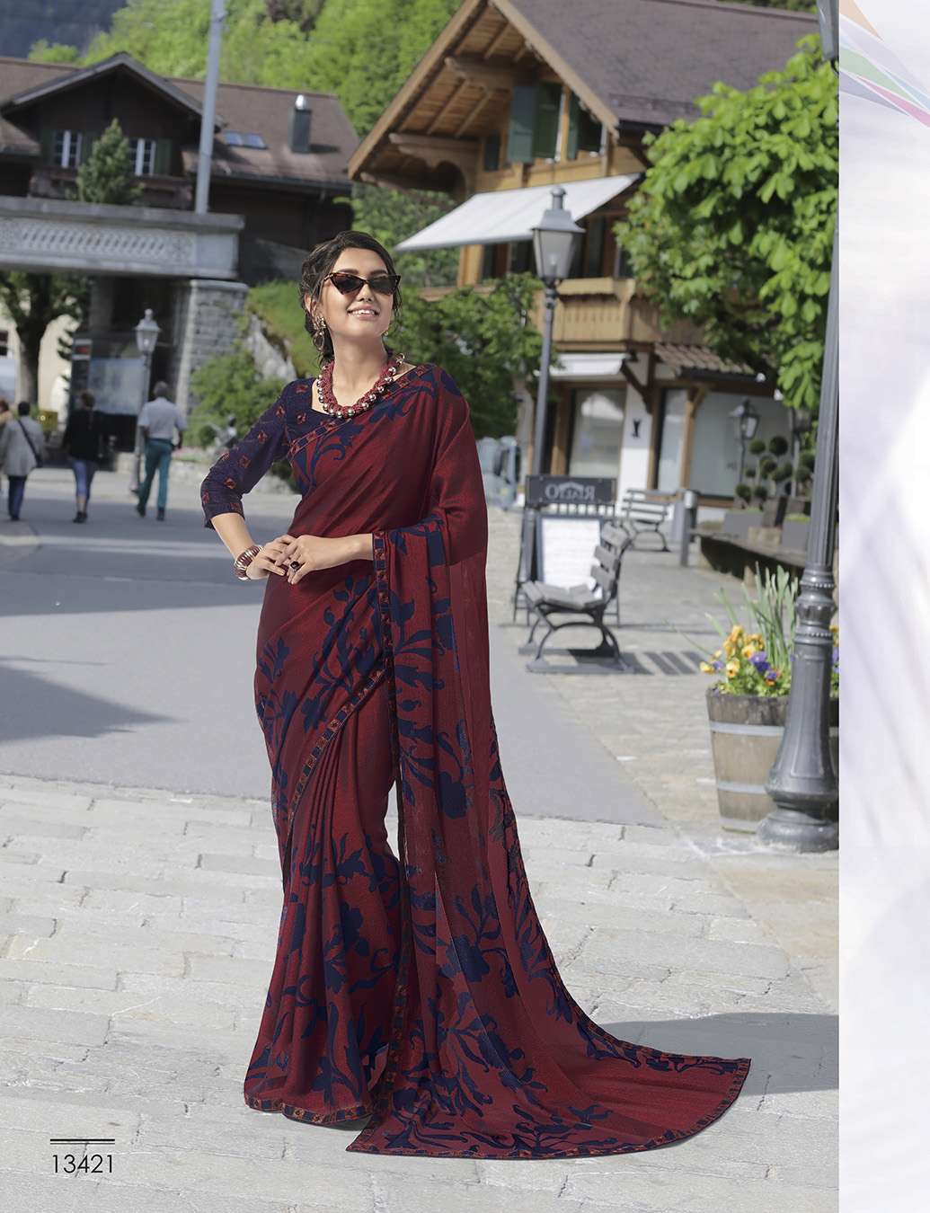 VINTAGE VOL-9 BY SUBHASH SAREES 13401 TO 13428 SERIES INDIAN TRADITIONAL WEAR COLLECTION BEAUTIFUL STYLISH FANCY COLORFUL PARTY WEAR & OCCASIONAL WEAR COTTON/SATIN/BRASSO SAREES AT WHOLESALE PRICE