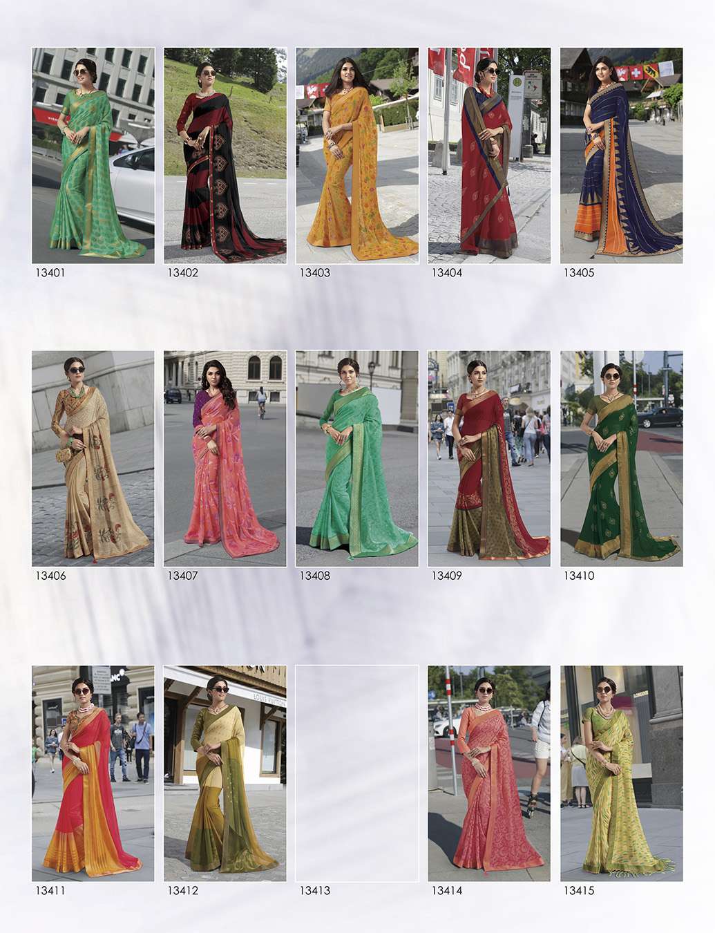 VINTAGE VOL-9 BY SUBHASH SAREES 13401 TO 13428 SERIES INDIAN TRADITIONAL WEAR COLLECTION BEAUTIFUL STYLISH FANCY COLORFUL PARTY WEAR & OCCASIONAL WEAR COTTON/SATIN/BRASSO SAREES AT WHOLESALE PRICE