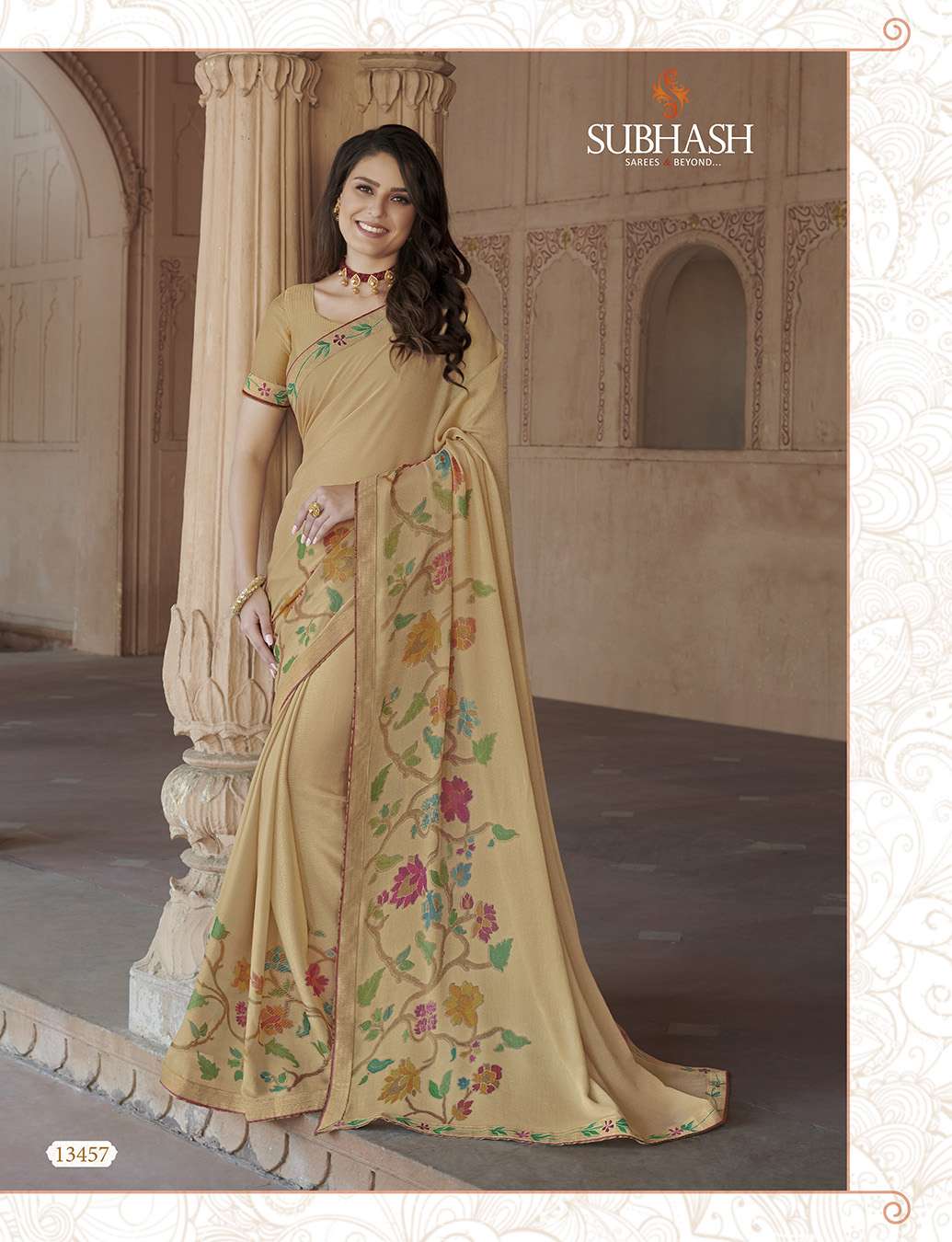 VINTAGE VOL-10 BY SUBHASH SAREES 13451 TO 13466 SERIES INDIAN TRADITIONAL WEAR COLLECTION BEAUTIFUL STYLISH FANCY COLORFUL PARTY WEAR & OCCASIONAL WEAR FANCY SAREES AT WHOLESALE PRICE