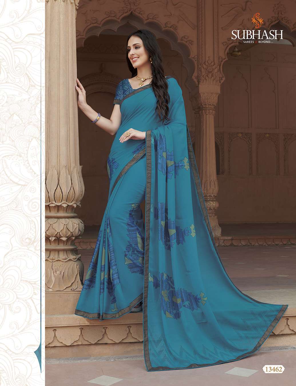 VINTAGE VOL-10 BY SUBHASH SAREES 13451 TO 13466 SERIES INDIAN TRADITIONAL WEAR COLLECTION BEAUTIFUL STYLISH FANCY COLORFUL PARTY WEAR & OCCASIONAL WEAR FANCY SAREES AT WHOLESALE PRICE