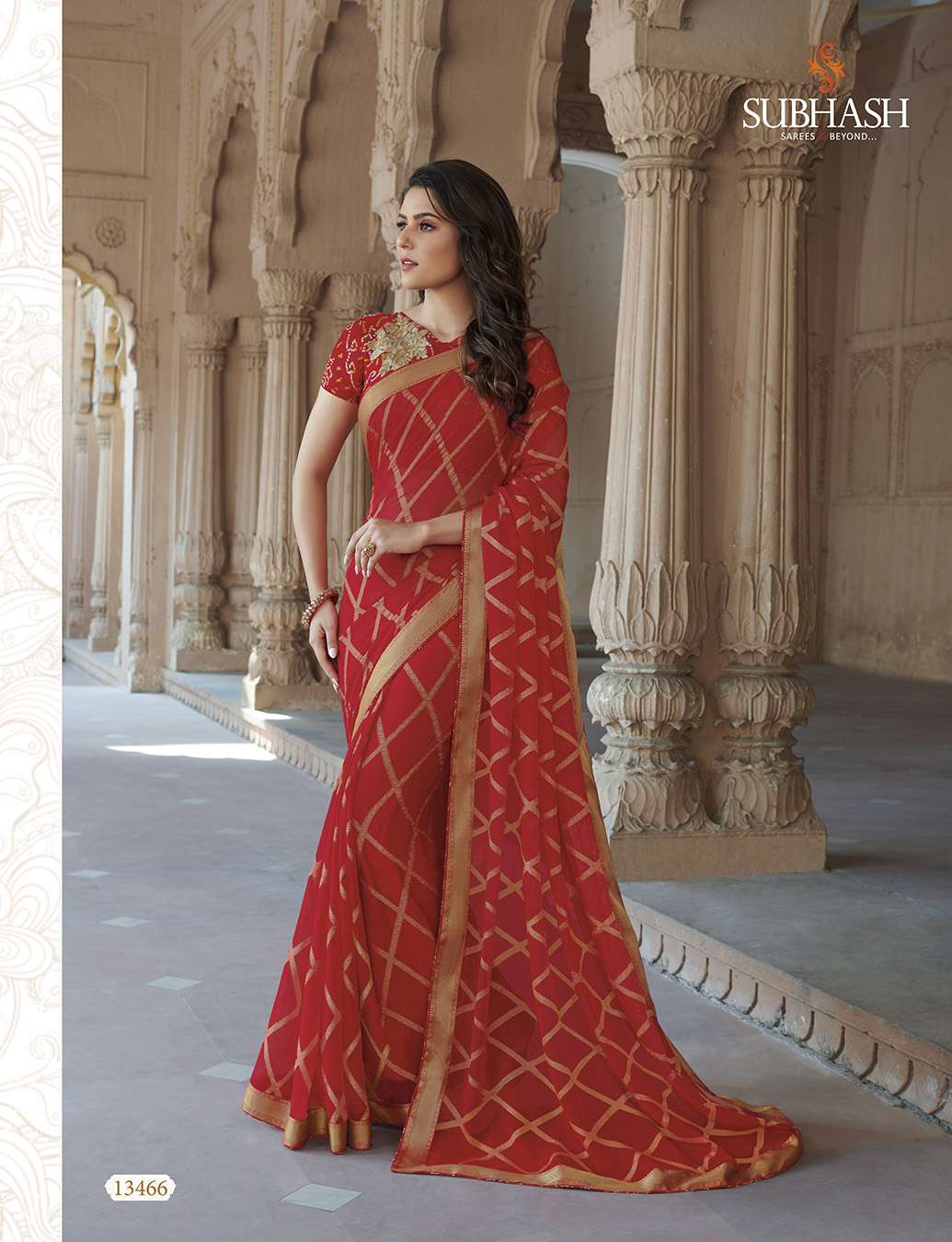 VINTAGE VOL-10 BY SUBHASH SAREES 13451 TO 13466 SERIES INDIAN TRADITIONAL WEAR COLLECTION BEAUTIFUL STYLISH FANCY COLORFUL PARTY WEAR & OCCASIONAL WEAR FANCY SAREES AT WHOLESALE PRICE