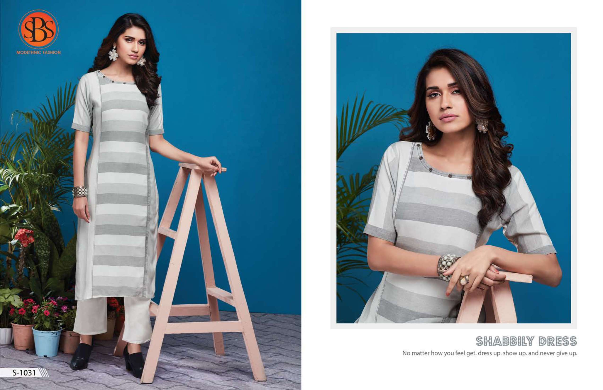 LEHER BY SBS 1031 TO 1034 SERIES STYLISH FANCY BEAUTIFUL COLORFUL CASUAL WEAR & ETHNIC WEAR US POLO KURTIS AT WHOLESALE PRICE