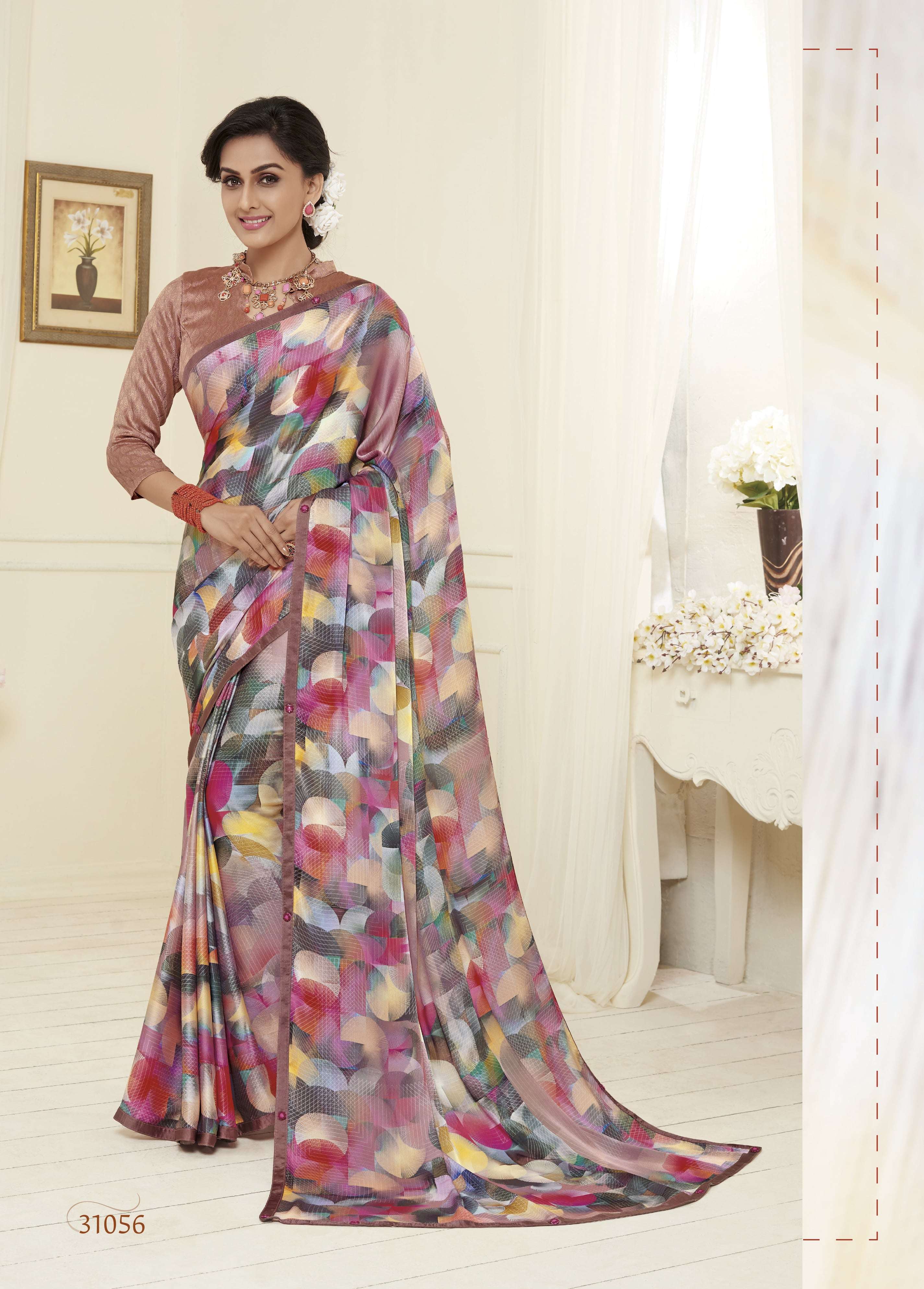 PRINTONIC VOL-3 BY SUBHASH SAREES 31051 TO 31066 SERIES INDIAN TRADITIONAL WEAR COLLECTION BEAUTIFUL STYLISH FANCY COLORFUL PARTY WEAR & OCCASIONAL WEAR GEORGETTE/SATIN GEORGETTE SAREES AT WHOLESALE PRICE
