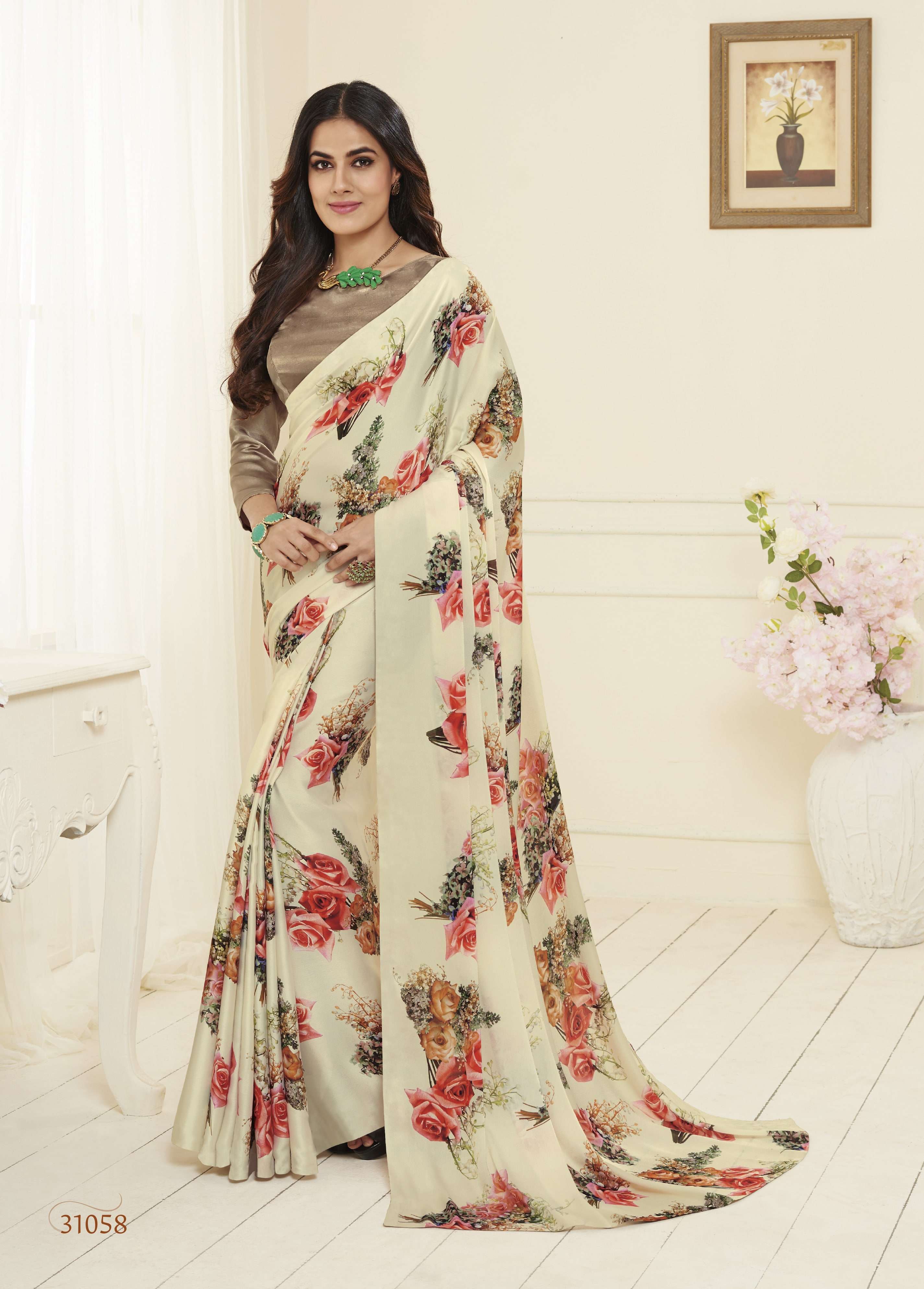 PRINTONIC VOL-3 BY SUBHASH SAREES 31051 TO 31066 SERIES INDIAN TRADITIONAL WEAR COLLECTION BEAUTIFUL STYLISH FANCY COLORFUL PARTY WEAR & OCCASIONAL WEAR GEORGETTE/SATIN GEORGETTE SAREES AT WHOLESALE PRICE