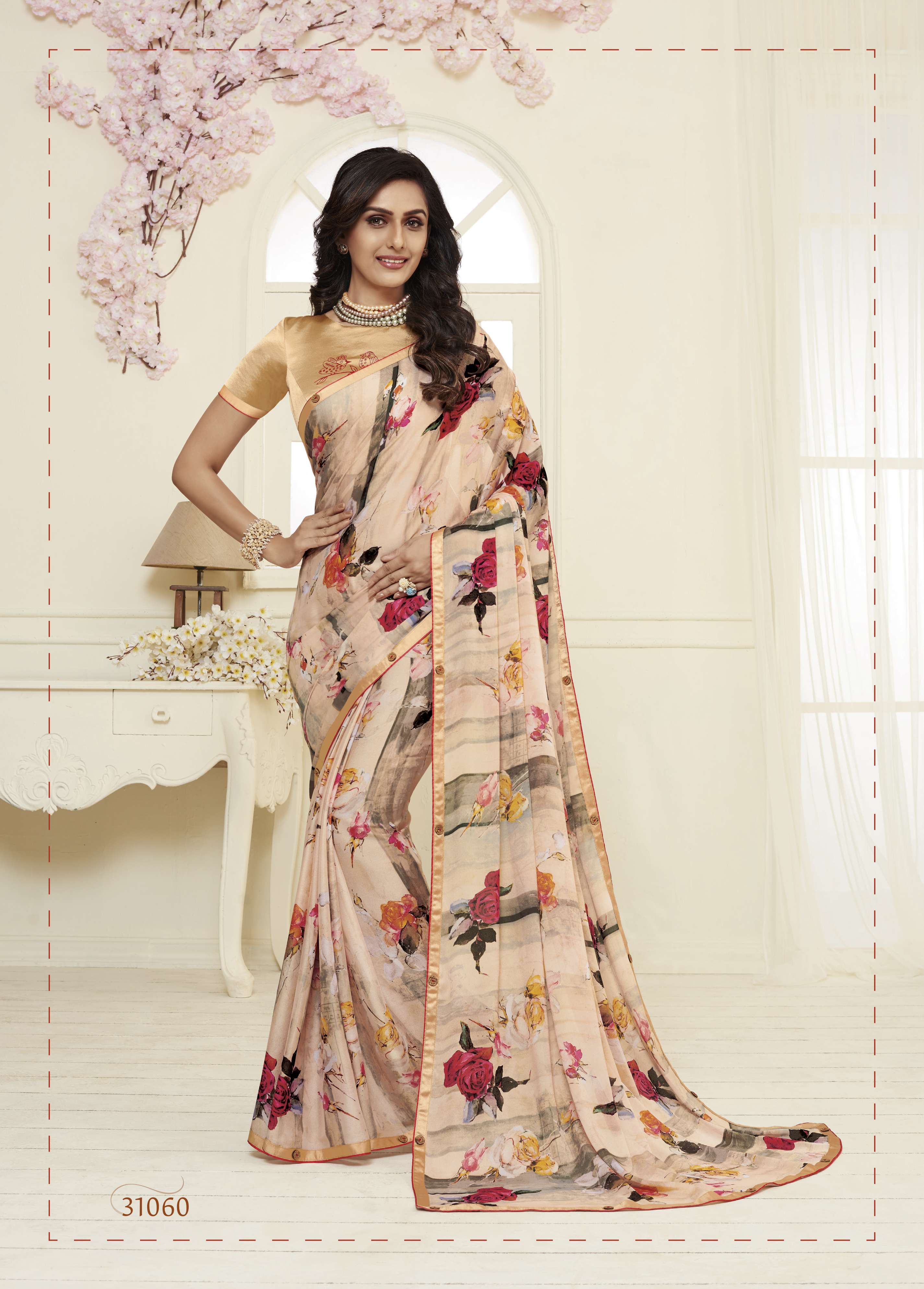 PRINTONIC VOL-3 BY SUBHASH SAREES 31051 TO 31066 SERIES INDIAN TRADITIONAL WEAR COLLECTION BEAUTIFUL STYLISH FANCY COLORFUL PARTY WEAR & OCCASIONAL WEAR GEORGETTE/SATIN GEORGETTE SAREES AT WHOLESALE PRICE