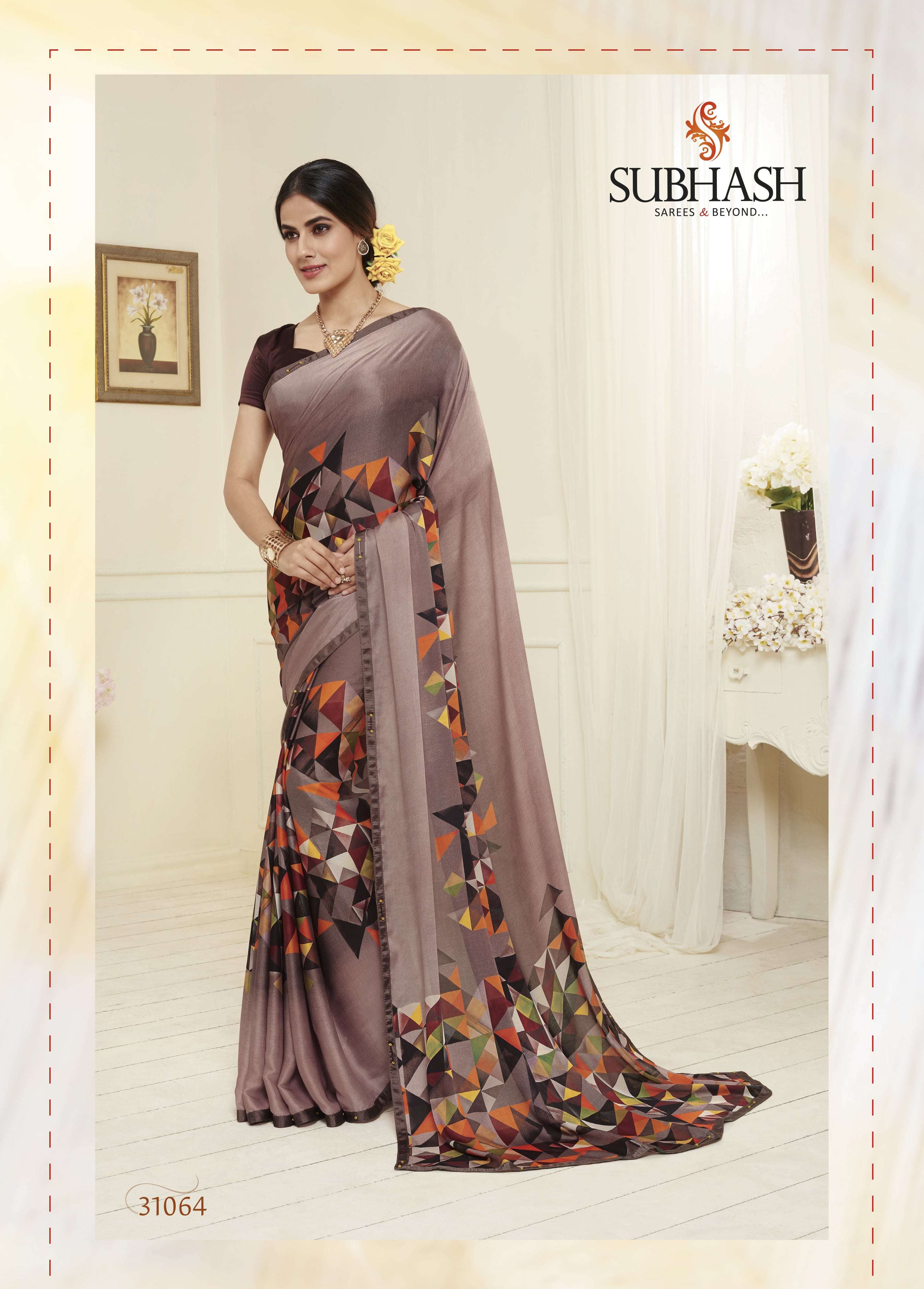PRINTONIC VOL-3 BY SUBHASH SAREES 31051 TO 31066 SERIES INDIAN TRADITIONAL WEAR COLLECTION BEAUTIFUL STYLISH FANCY COLORFUL PARTY WEAR & OCCASIONAL WEAR GEORGETTE/SATIN GEORGETTE SAREES AT WHOLESALE PRICE