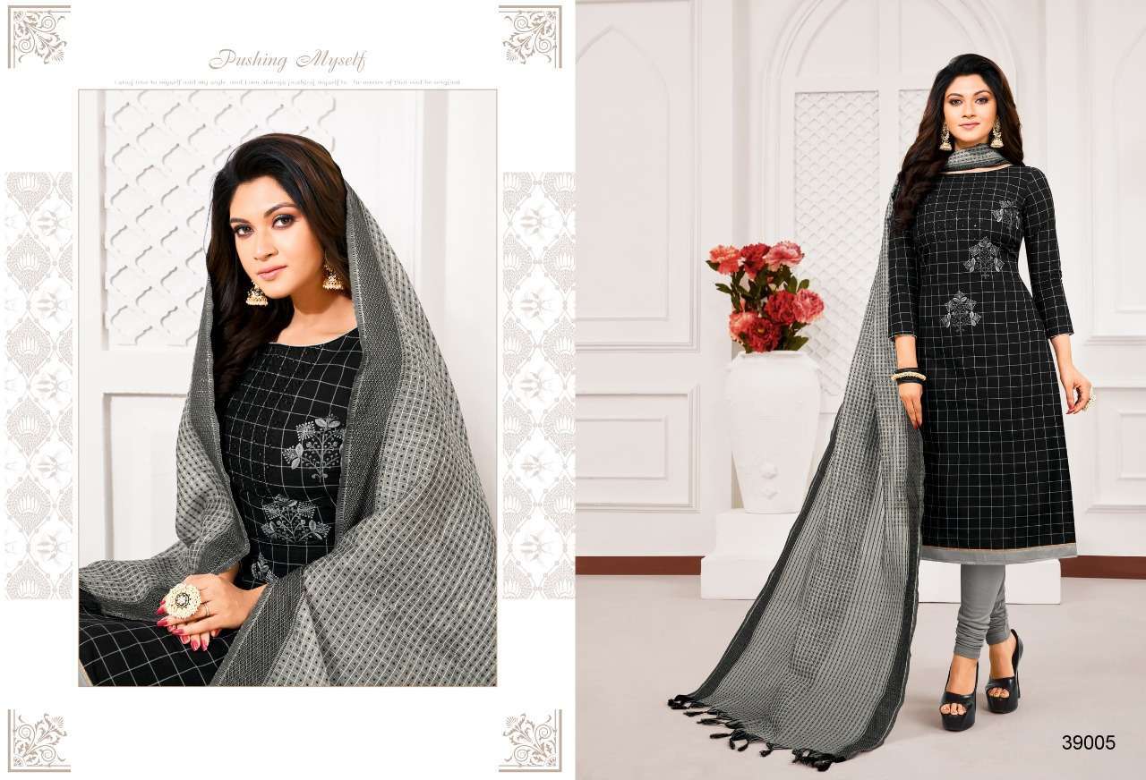 APPLE VOL-3 BY KAPIL TEX 39001 TO 39012 SERIES BEAUTIFUL COLORFUL STYLISH FANCY CASUAL WEAR & ETHNIC WEAR & READY TO WEAR SOUTH COTTON DRESSES AT WHOLESALE PRICE