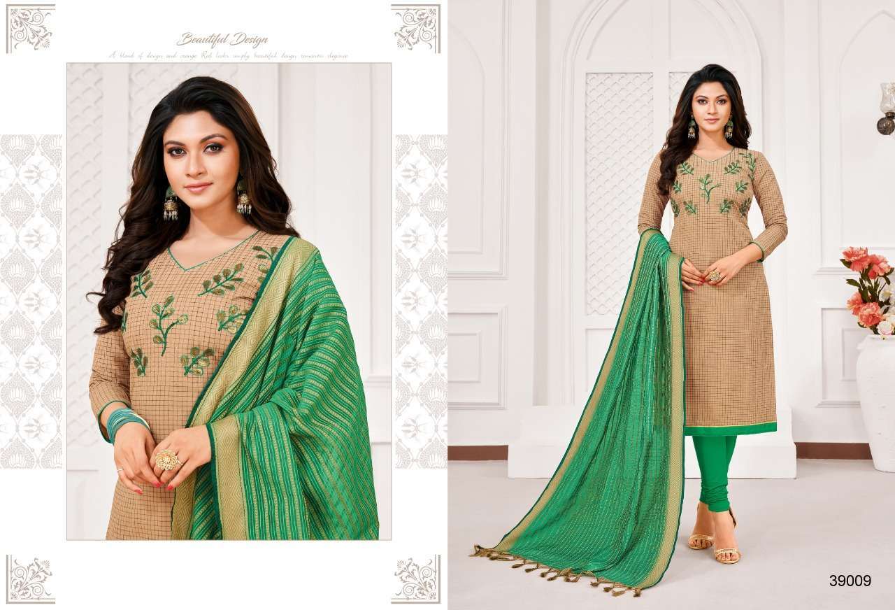APPLE VOL-3 BY KAPIL TEX 39001 TO 39012 SERIES BEAUTIFUL COLORFUL STYLISH FANCY CASUAL WEAR & ETHNIC WEAR & READY TO WEAR SOUTH COTTON DRESSES AT WHOLESALE PRICE