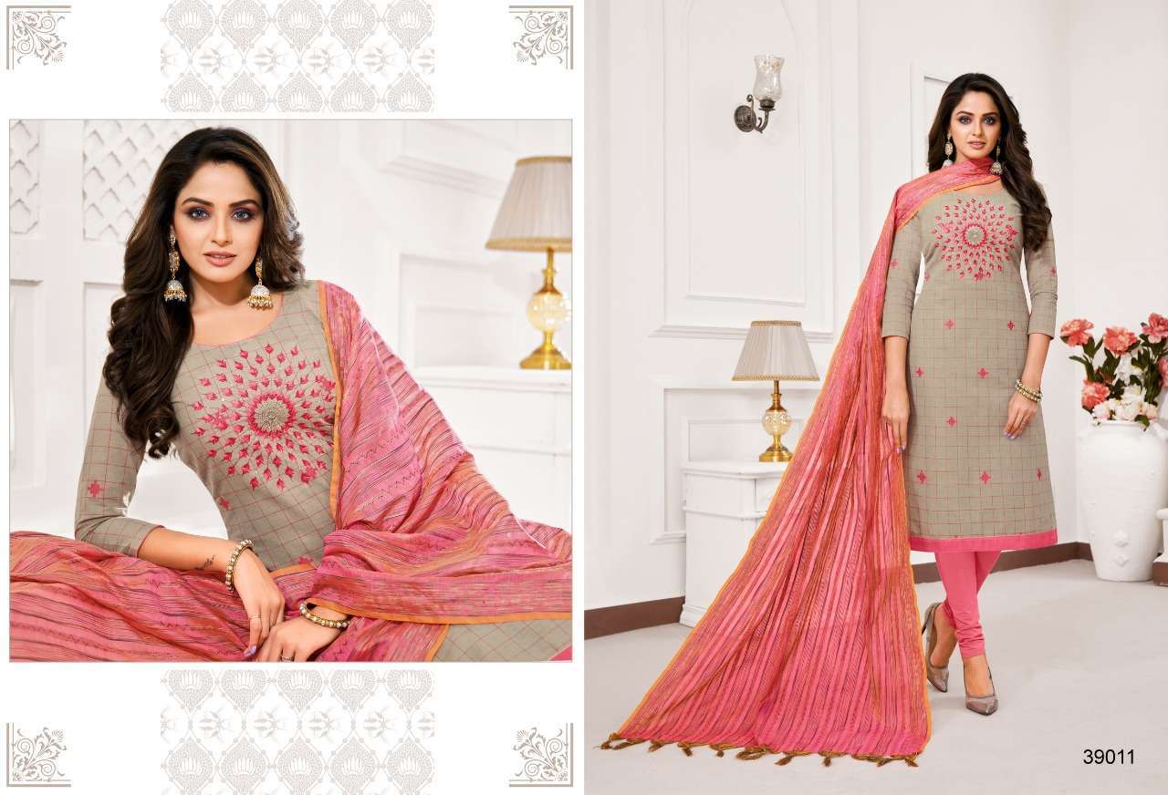 APPLE VOL-3 BY KAPIL TEX 39001 TO 39012 SERIES BEAUTIFUL COLORFUL STYLISH FANCY CASUAL WEAR & ETHNIC WEAR & READY TO WEAR SOUTH COTTON DRESSES AT WHOLESALE PRICE