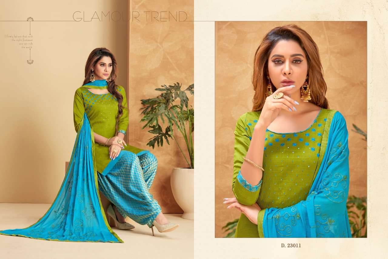 SENORITA BY RAGHAV ROYAL 23001 TO 23012 SERIES BEAUTIFUL STYLISH PATIALA SUITS FANCY COLORFUL CASUAL WEAR & ETHNIC WEAR & READY TO WEAR SOUTH COTTON EMBROIDERY DRESSES AT WHOLESALE PRICE