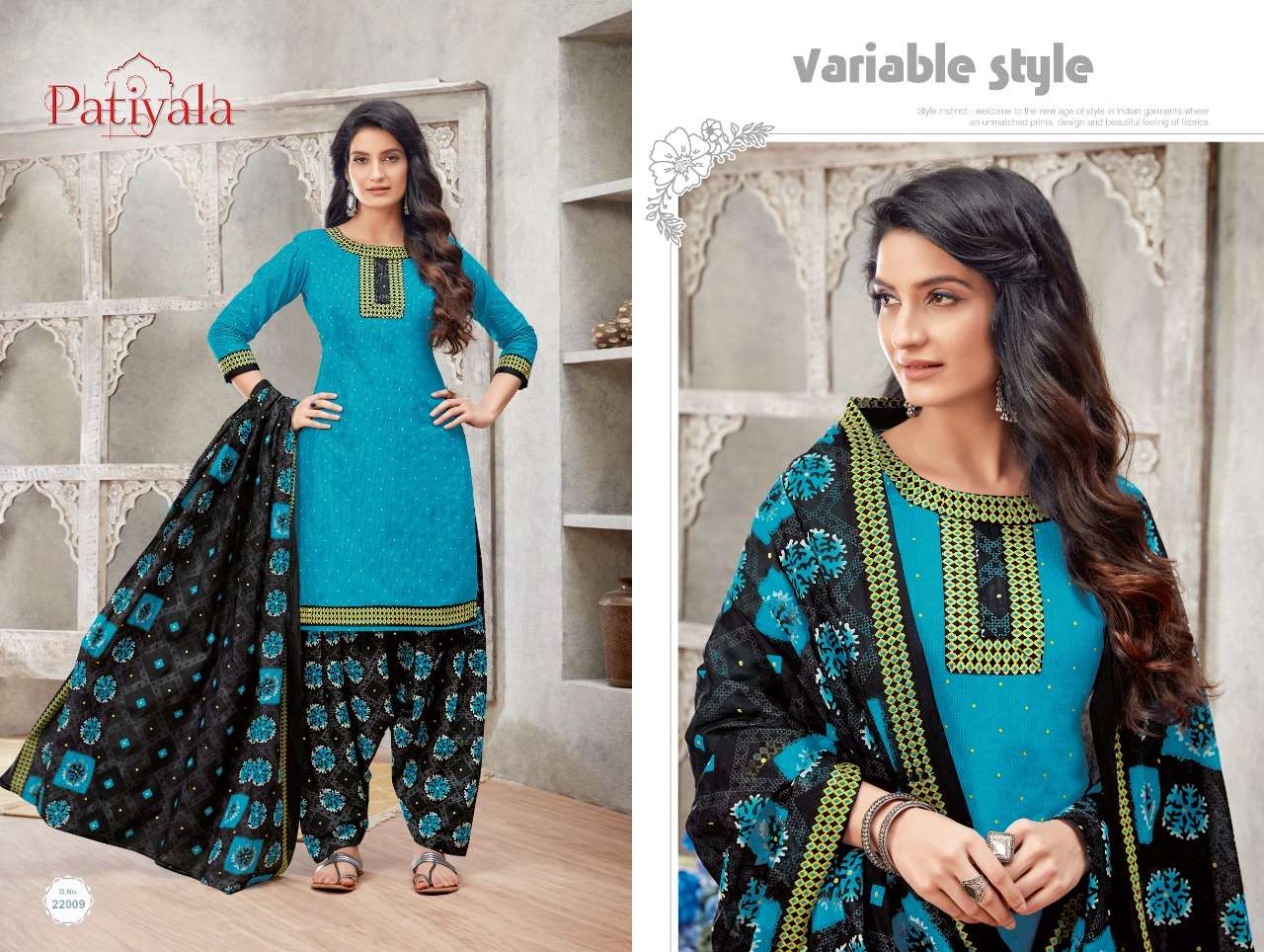 PATIYALA VOL-22 BY GANESHA 22005 to 22016 SERIES BEAUTIFUL PATIYALA SUITS STYLISH FANCY COLORFUL PARTY WEAR & OCCASIONAL WEAR PURE COTTON PRINT DRESSES AT WHOLESALE PRICE