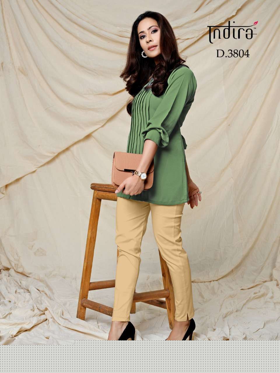 FOREVER VOL-2 BY INDIRA 3801 TO 3808 SERIES BEAUTIFUL STYLISH FANCY COLORFUL CASUAL WEAR & ETHNIC WEAR SOFT VISCOSE GEORGETTE TOPS AT WHOLESALE PRICE