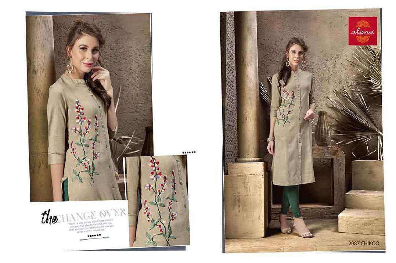 TANTRA BY ALENA 2084-A TO 22084-B SERIES BEAUTIFUL STYLISH FANCY COLORFUL CASUAL WEAR & ETHNIC WEAR COTTON FLEX PRINTED KURTIS AT WHOLESALE PRICE