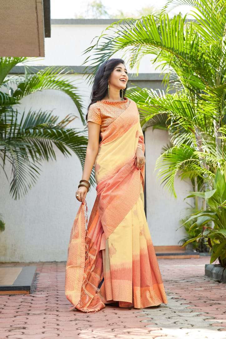 Paridhan Silk By Raj Yog 01 To 06 Series Indian Traditional Wear Collection Beautiful Stylish Fancy Colorful Party Wear & Occasional Wear Pure Linen Silk Printed Sarees At Wholesale Price