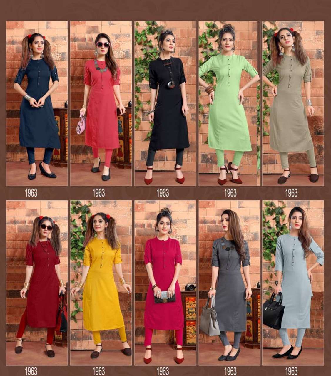 COCKTAIL BY ALENA 01 TO 10 SERIES BEAUTIFUL STYLISH FANCY COLORFUL CASUAL WEAR & ETHNIC WEAR COTTON FLEX KURTIS AT WHOLESALE PRICE