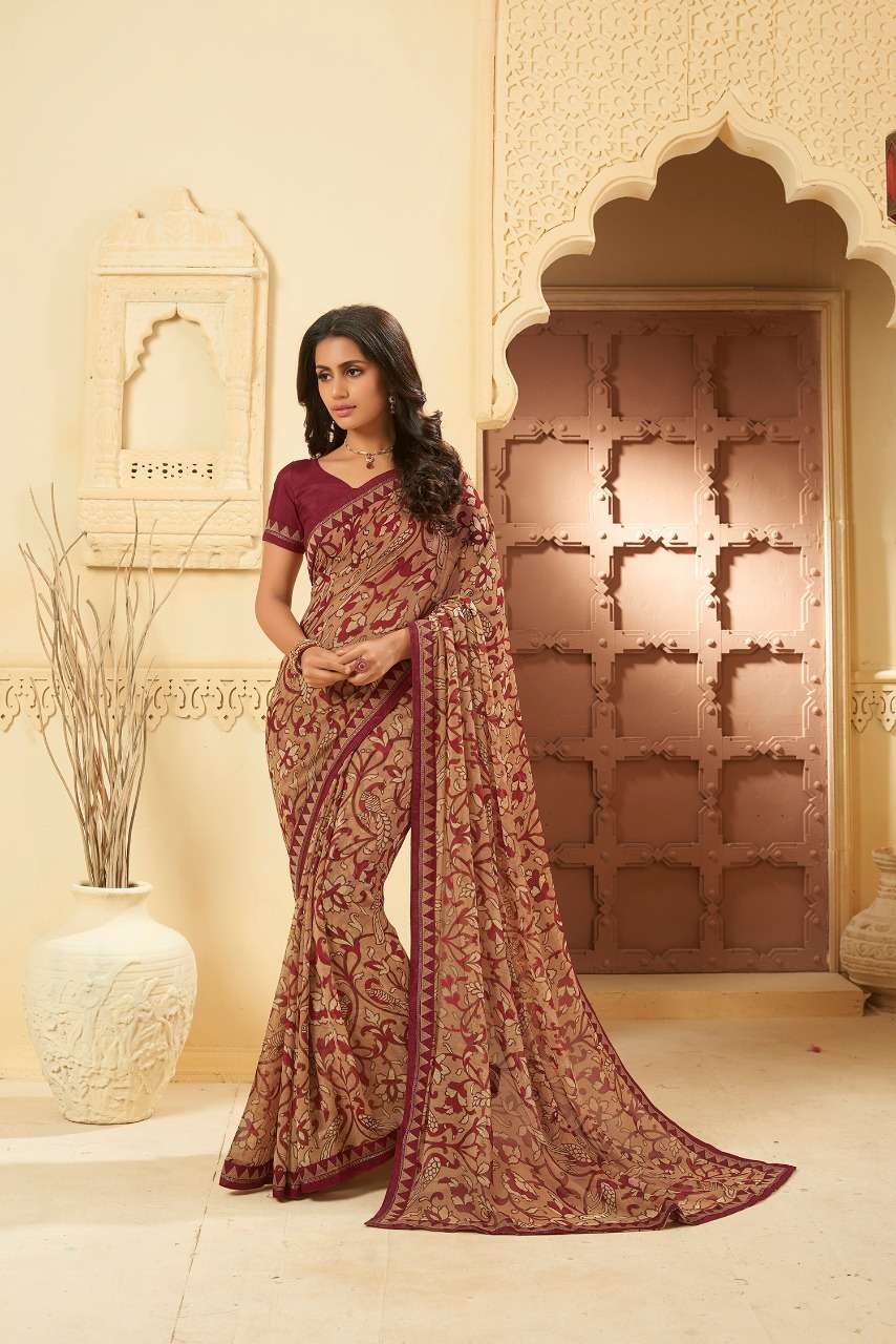 MIX GEORGETTE SAREES BY SUBHASH SAREES INDIAN TRADITIONAL WEAR COLLECTION BEAUTIFUL STYLISH FANCY COLORFUL PARTY WEAR & OCCASIONAL WEAR FANCY SAREES AT WHOLESALE PRICE