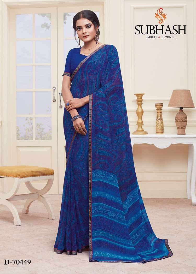 MIX GEORGETTE SAREES BY SUBHASH SAREES INDIAN TRADITIONAL WEAR COLLECTION BEAUTIFUL STYLISH FANCY COLORFUL PARTY WEAR & OCCASIONAL WEAR FANCY SAREES AT WHOLESALE PRICE