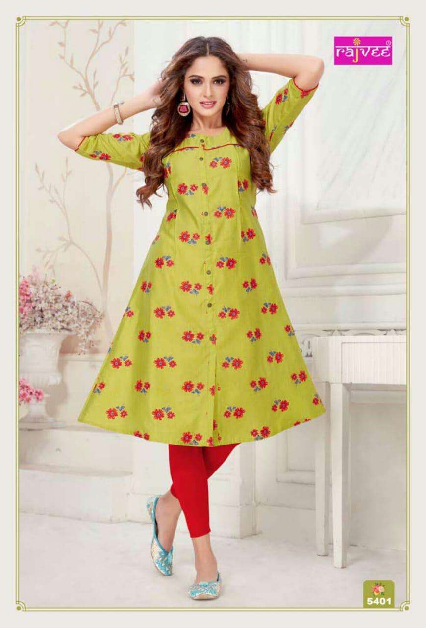 ASHMITA BY RAJVEE 1001 TO 1008 SERIES BEAUTIFUL STYLISH COLORFUL FANCY PARTY WEAR & ETHNIC WEAR & READY TO WEAR SLUB SILK KURTIS AT WHOLESALE PRICE