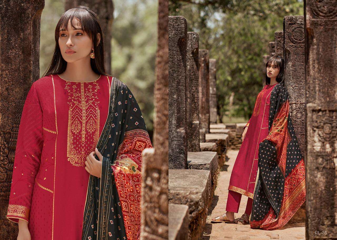 PATOLA VOL-3 BY VARSHA FASHION 31 TO 38 SERIES DESIGNER PAKISTANI SUITS BEAUTIFUL STYLISH FANCY COLORFUL PARTY WEAR & OCCASIONAL WEAR SELF PLACEMENT WEAVON DRESSES AT WHOLESALE PRICE