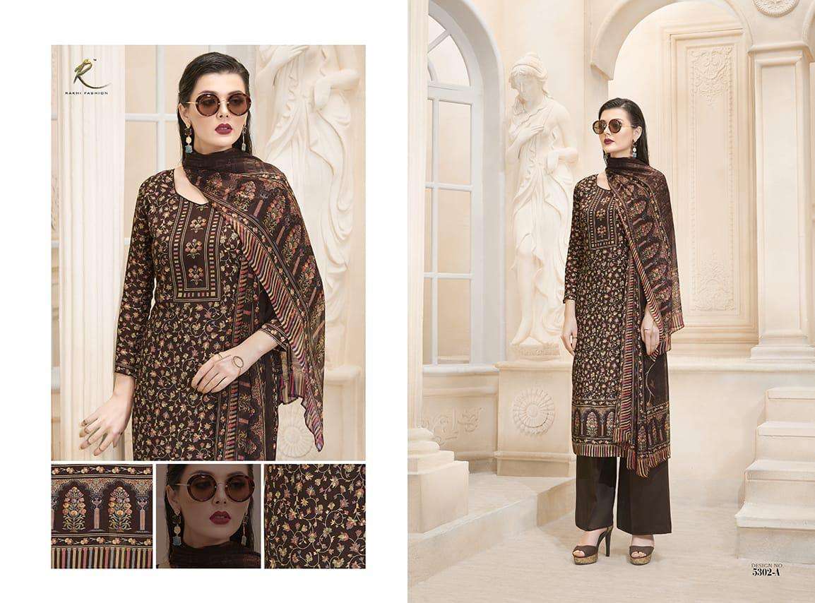 PARAMPARA BY RAKHI FASHION 5301-A TO 5304-B SERIES DESIGNER SUITS BEAUTIFUL STYLISH FANCY COLORFUL PARTY WEAR & ETHNIC WEAR PURE VISCOSE MODAL DIGITAL PRINTED DRESSES AT WHOLESALE PRICE
