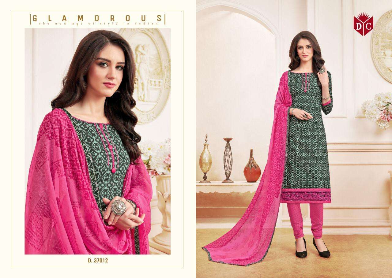 CHOCOLATE VOL-11 BY BY DC TRENDZ 37001 TO 37012 SERIES BEAUTIFUL COLORFUL STYLISH PRETTY PARTY WEAR CASUAL WEAR OCCASIONAL WEAR COTTON WITH EMBROIDERY DRESSES AT WHOLESALE PRICE