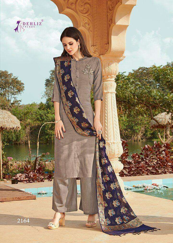 SNAPCHAT BY DEHLIZ TRENDZ 2164 TO 2168 SERIES BEAUTIFUL SUITS STYLISH COLORFUL FANCY CASUAL WEAR & ETHNIC WEAR ROSE SILK DRESSES AT WHOLESALE PRICE