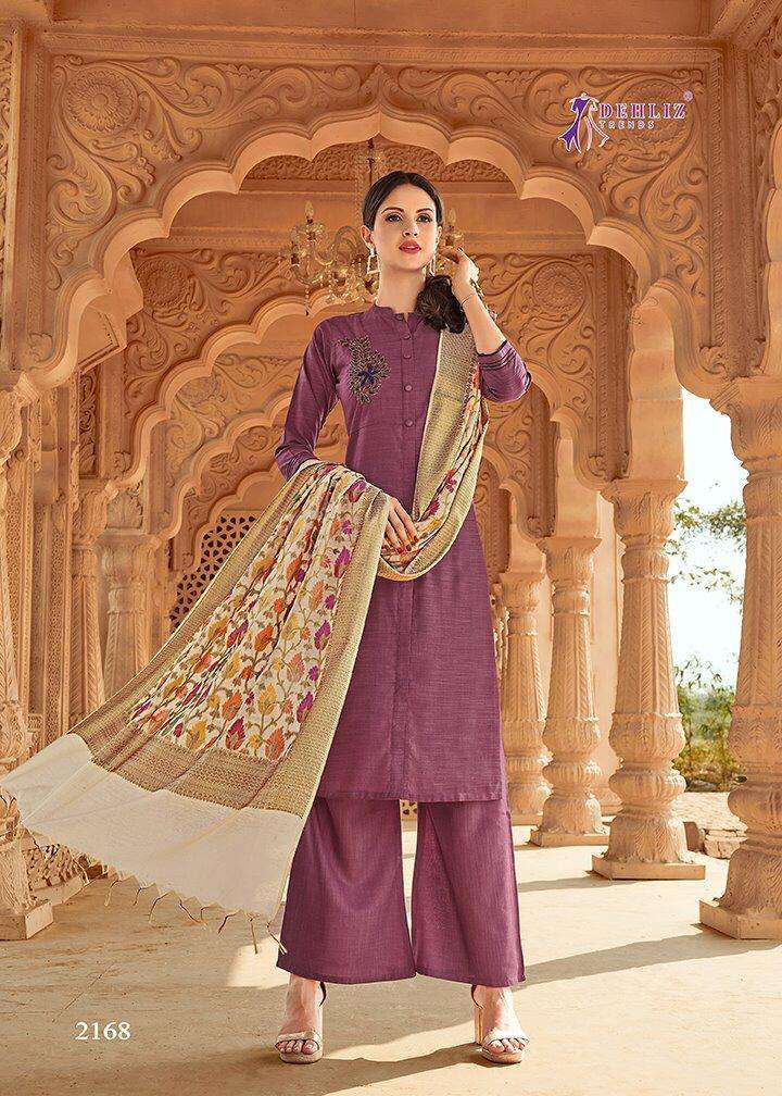 SNAPCHAT BY DEHLIZ TRENDZ 2164 TO 2168 SERIES BEAUTIFUL SUITS STYLISH COLORFUL FANCY CASUAL WEAR & ETHNIC WEAR ROSE SILK DRESSES AT WHOLESALE PRICE