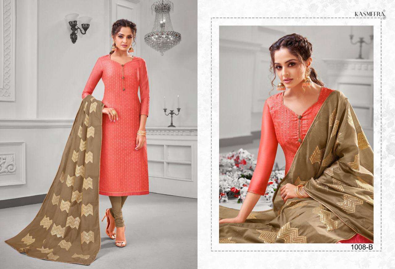 PAGE VOL-3 BY KASMEERA 1008-A TO 1013-B SERIES BEAUTIFUL PAKISTANI SUITS COLORFUL STYLISH FANCY CASUAL WEAR & ETHNIC WEAR VARIOUS QUALITY OF FABRIC DRESSES AT WHOLESALE PRICE