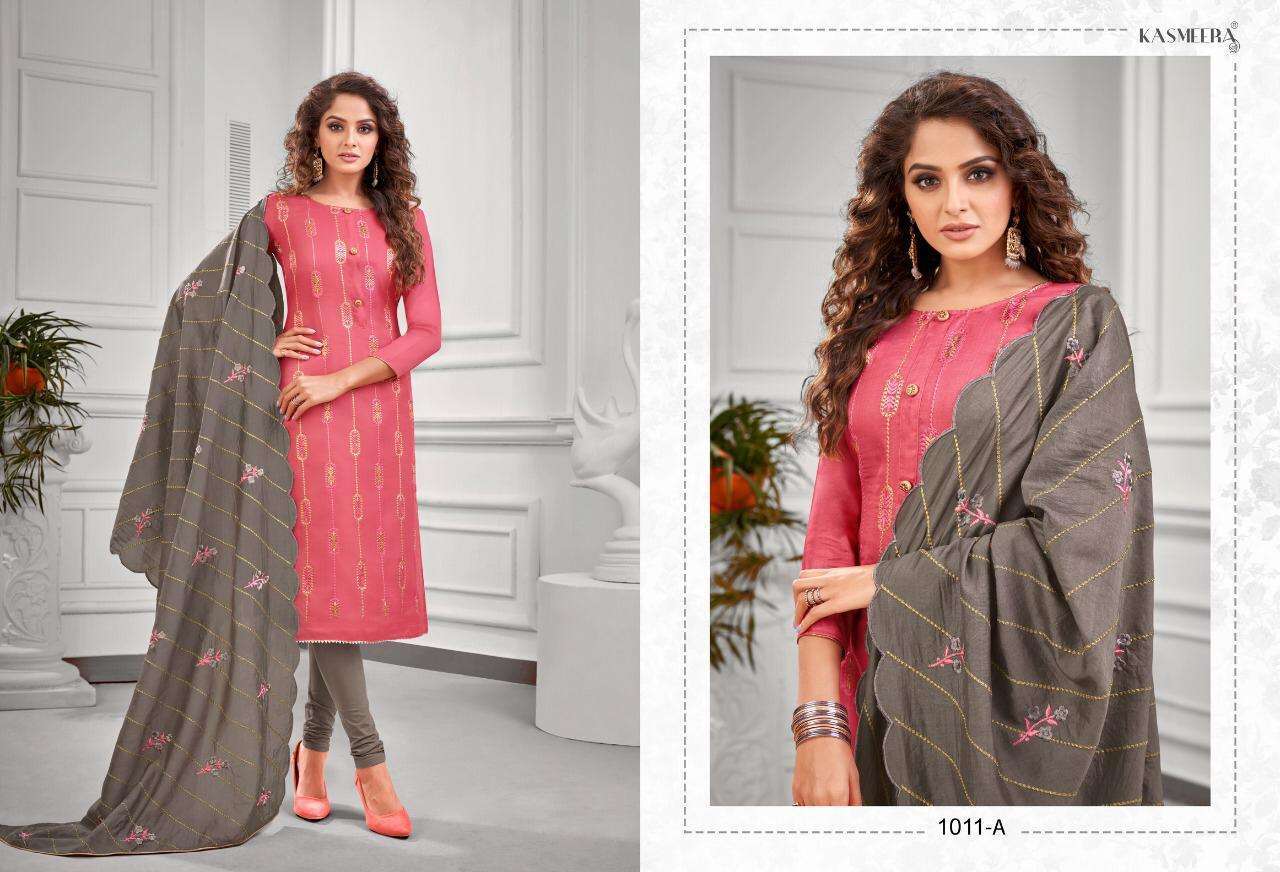 PAGE VOL-3 BY KASMEERA 1008-A TO 1013-B SERIES BEAUTIFUL PAKISTANI SUITS COLORFUL STYLISH FANCY CASUAL WEAR & ETHNIC WEAR VARIOUS QUALITY OF FABRIC DRESSES AT WHOLESALE PRICE