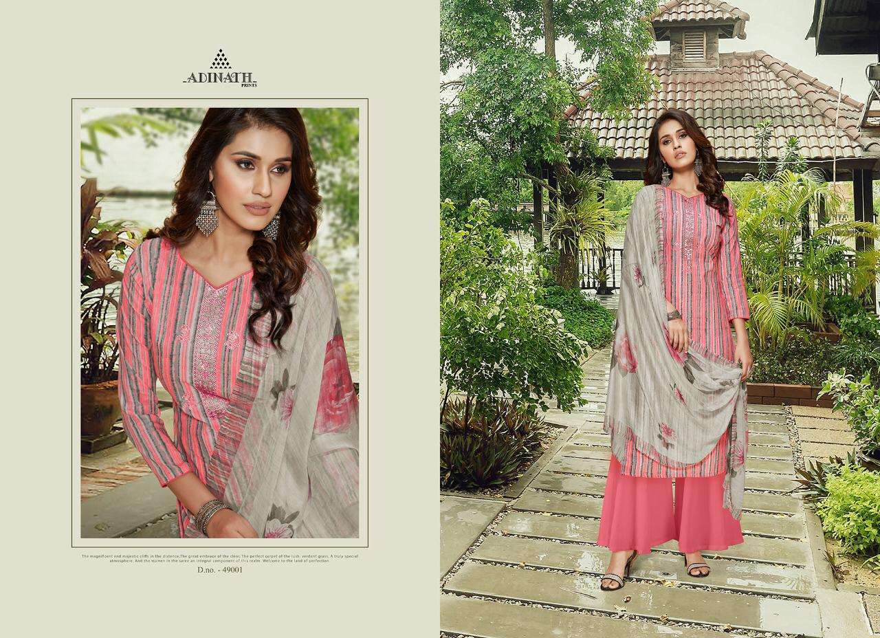 HEENA BY ADINATH PRINT 49001 TO 49008 SERIES BEAUTIFUL SUITS STYLISH FANCY COLORFUL PARTY WEAR & OCCASIONAL WEAR HEAVY COTTON DIGITAL PRINTED EMBROIDERY DRESSES AT WHOLESALE PRICE