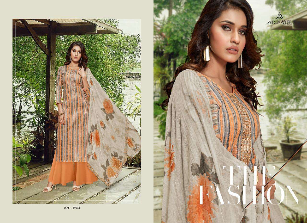HEENA BY ADINATH PRINT 49001 TO 49008 SERIES BEAUTIFUL SUITS STYLISH FANCY COLORFUL PARTY WEAR & OCCASIONAL WEAR HEAVY COTTON DIGITAL PRINTED EMBROIDERY DRESSES AT WHOLESALE PRICE