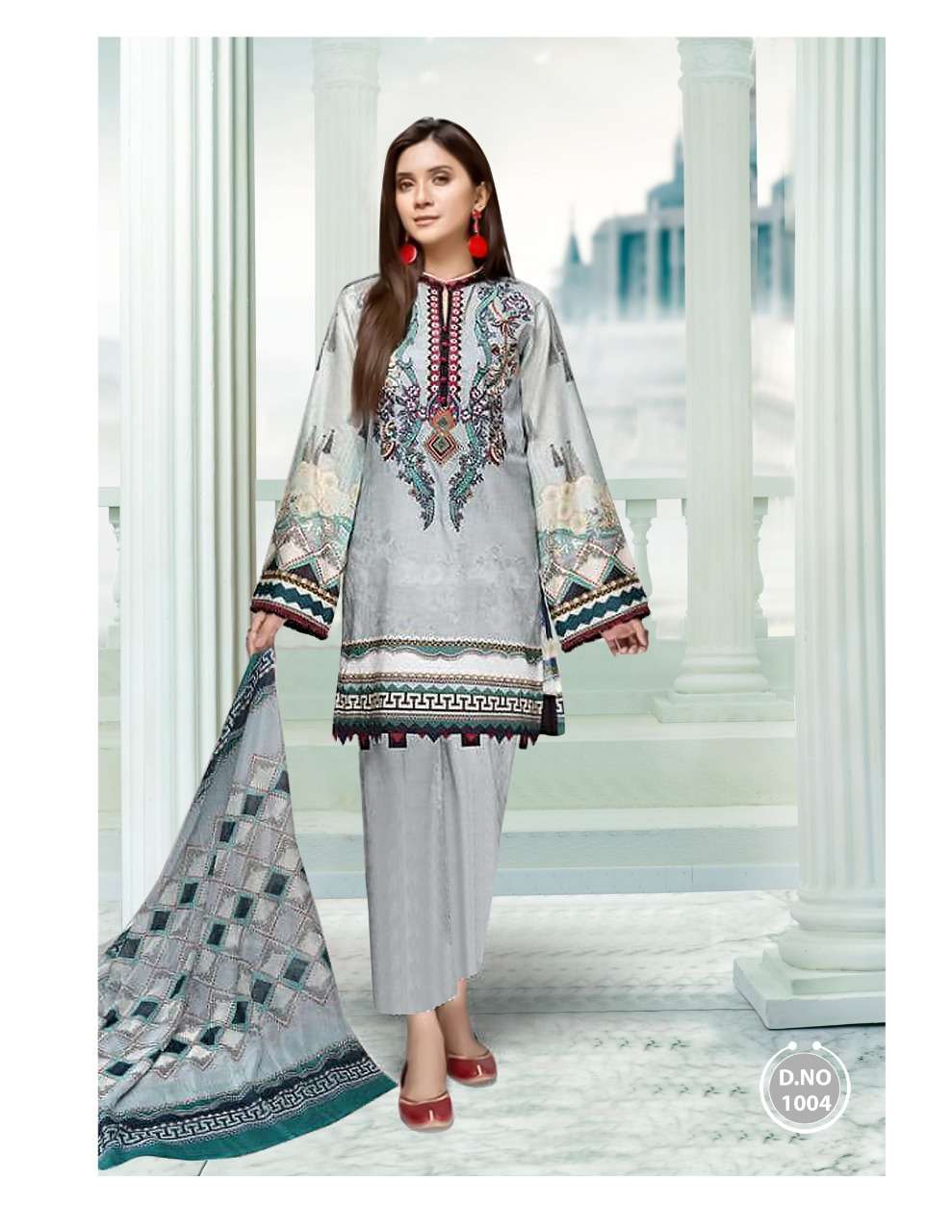 BAROQUE LAWN COLLECTION-2020 BY FASHID WHOLESALE 1001 TO 1008 SERIES DESIGNER SUITS STYLISH DESIGNER COLORFUL FANCY BEAUTIFUL PARTY WEAR & ETHNIC WEAR PURE CAMBRIC LAWN DRESSES AT WHOLESALE PRICE