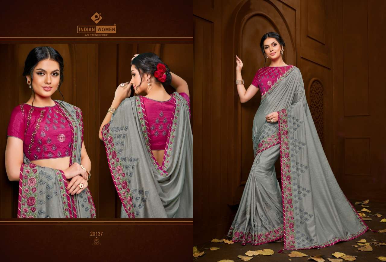 MANGO VOL-21 BY INDIAN WOMEN 20133 TO 20152 SERIES INDIAN TRADITIONAL WEAR COLLECTION BEAUTIFUL STYLISH FANCY COLORFUL PARTY WEAR & OCCASIONAL WEAR TWO TONE SILK EMBROIDERED SAREES AT WHOLESALE PRICE