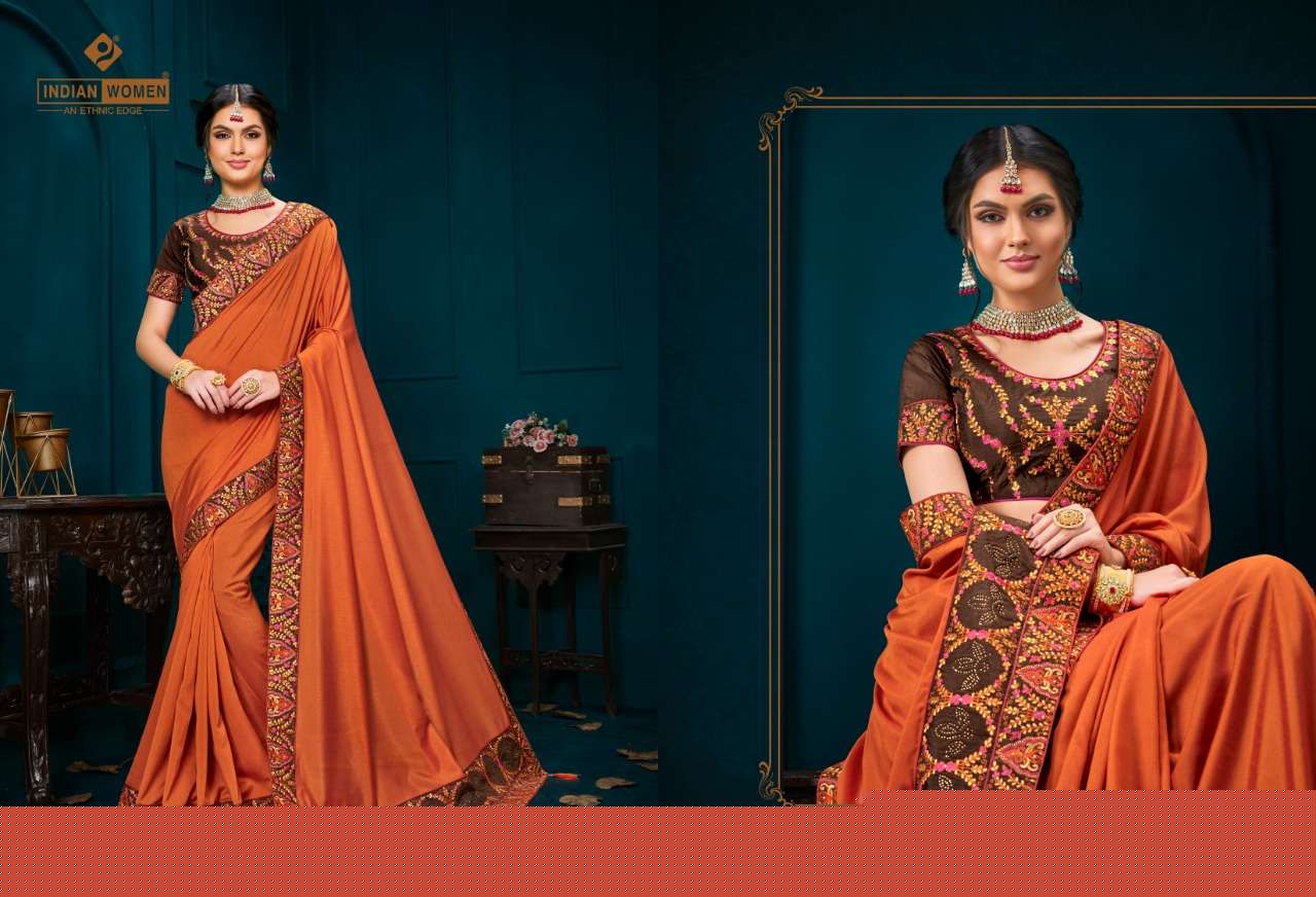 MANGO VOL-21 BY INDIAN WOMEN 20133 TO 20152 SERIES INDIAN TRADITIONAL WEAR COLLECTION BEAUTIFUL STYLISH FANCY COLORFUL PARTY WEAR & OCCASIONAL WEAR TWO TONE SILK EMBROIDERED SAREES AT WHOLESALE PRICE