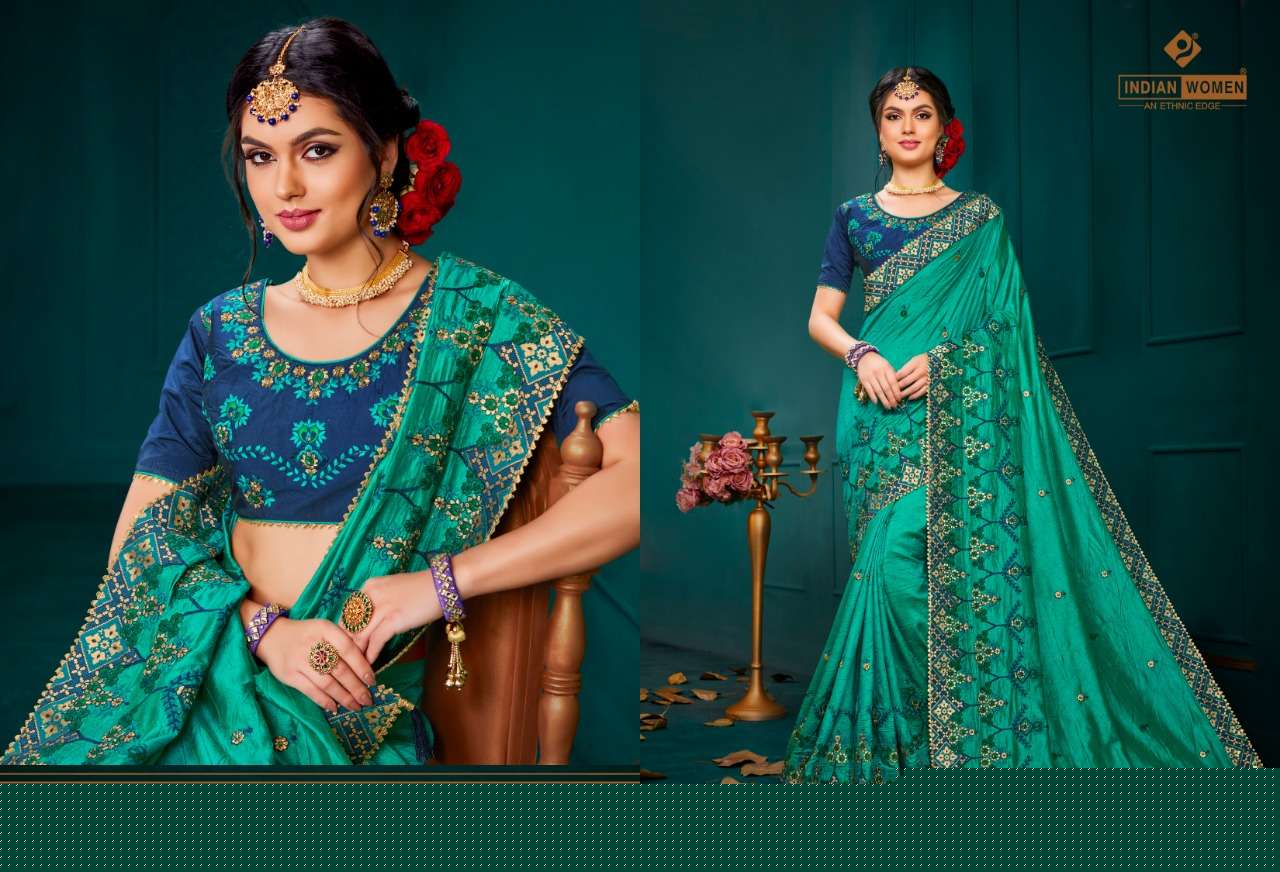 MANGO VOL-21 BY INDIAN WOMEN 20133 TO 20152 SERIES INDIAN TRADITIONAL WEAR COLLECTION BEAUTIFUL STYLISH FANCY COLORFUL PARTY WEAR & OCCASIONAL WEAR TWO TONE SILK EMBROIDERED SAREES AT WHOLESALE PRICE