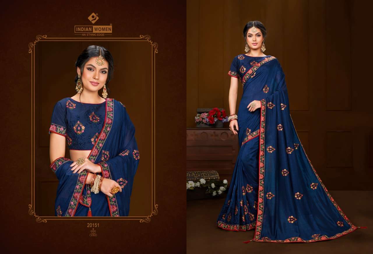 MANGO VOL-21 BY INDIAN WOMEN 20133 TO 20152 SERIES INDIAN TRADITIONAL WEAR COLLECTION BEAUTIFUL STYLISH FANCY COLORFUL PARTY WEAR & OCCASIONAL WEAR TWO TONE SILK EMBROIDERED SAREES AT WHOLESALE PRICE