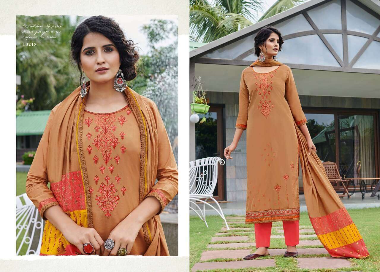 GREEN VALLY BY RAMAIYA 10211 TO 10218 SERIES BEAUTIFUL WINTER COLLECTION SUITS STYLISH FANCY COLORFUL CASUAL WEAR & ETHNIC WEAR PURE PURE COTTON WITH WORK DRESSES AT WHOLESALE PRICE