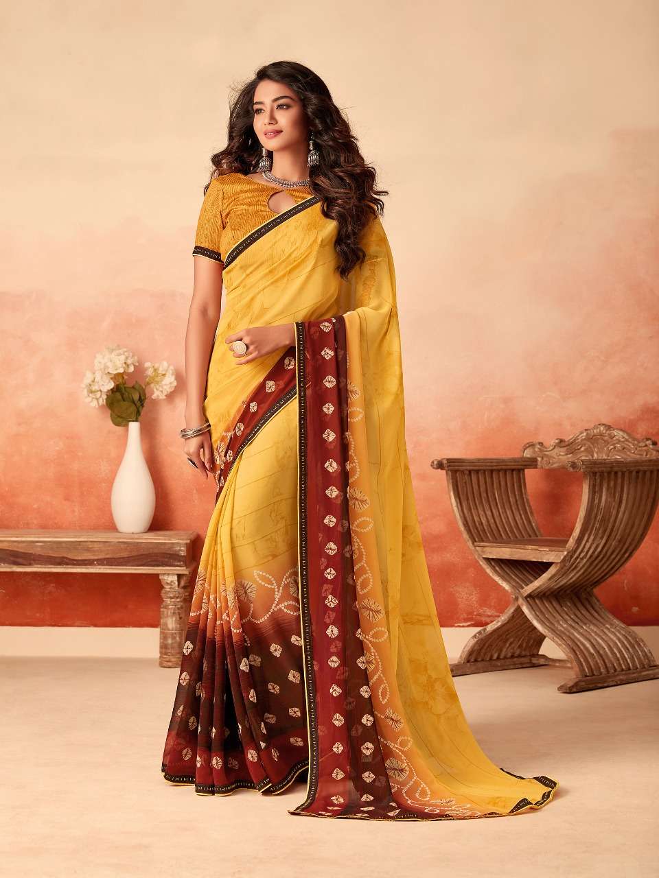 NALINI BY INDIAN WOMEN 1001 TO 1025 SERIES INDIAN TRADITIONAL WEAR COLLECTION BEAUTIFUL STYLISH FANCY COLORFUL PARTY WEAR & OCCASIONAL WEAR FANCY SAREES AT WHOLESALE PRICE