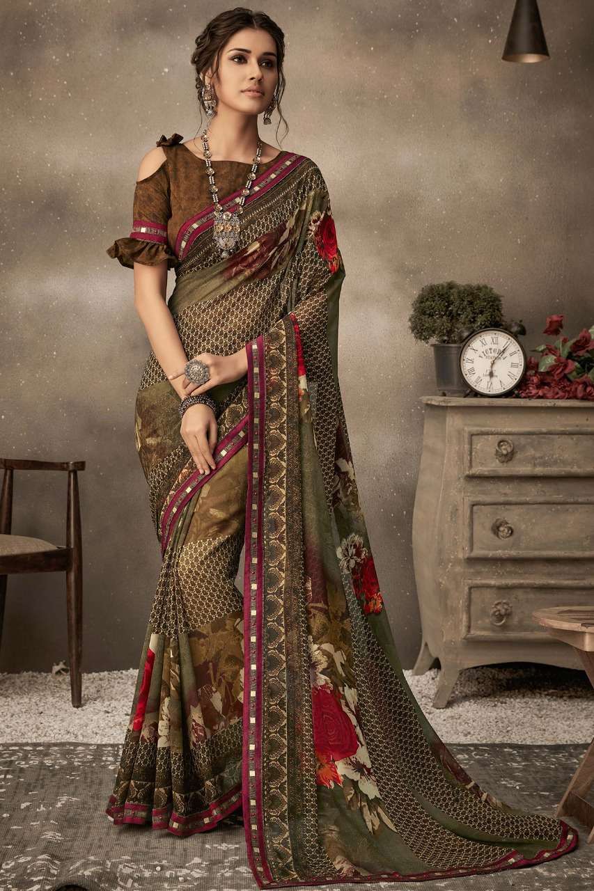 NALINI BY INDIAN WOMEN 1001 TO 1025 SERIES INDIAN TRADITIONAL WEAR COLLECTION BEAUTIFUL STYLISH FANCY COLORFUL PARTY WEAR & OCCASIONAL WEAR FANCY SAREES AT WHOLESALE PRICE