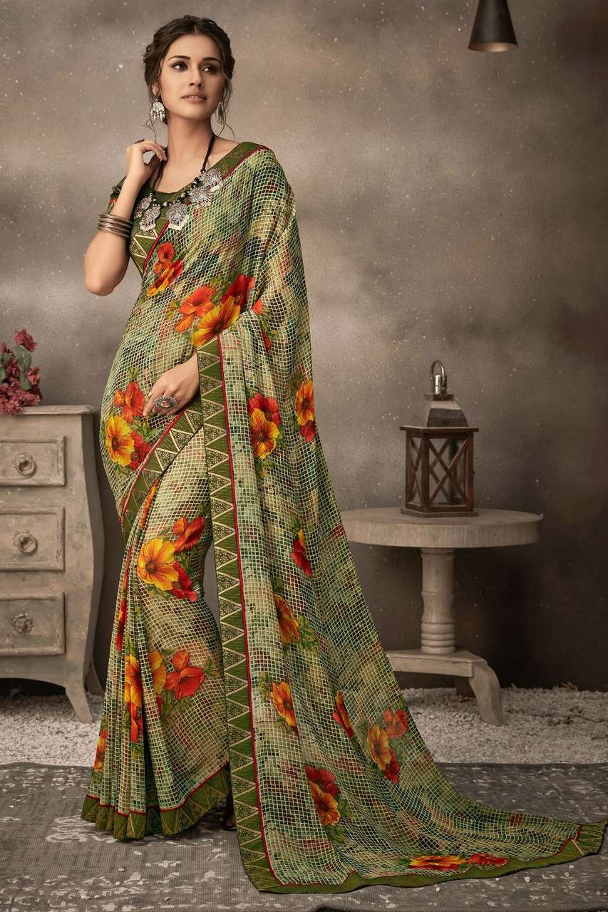 NALINI BY INDIAN WOMEN 1001 TO 1025 SERIES INDIAN TRADITIONAL WEAR COLLECTION BEAUTIFUL STYLISH FANCY COLORFUL PARTY WEAR & OCCASIONAL WEAR FANCY SAREES AT WHOLESALE PRICE