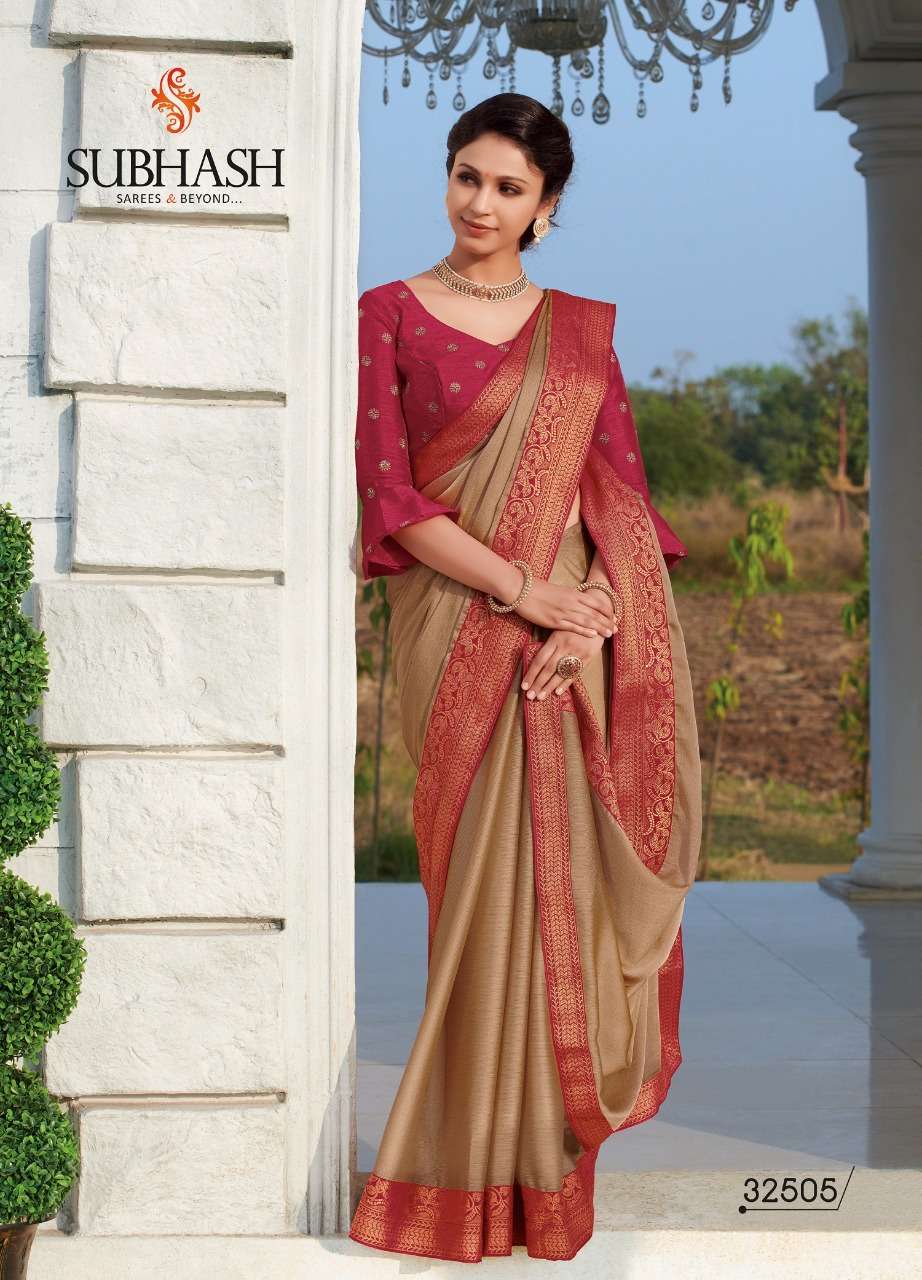 SPARSH VOL-4 BY SUBHASH SAREES 325001 TO 32516 SERIES INDIAN TRADITIONAL WEAR COLLECTION BEAUTIFUL STYLISH FANCY COLORFUL PARTY WEAR & OCCASIONAL WEAR CHIFFON EMBROIDERED SAREES AT WHOLESALE PRICE