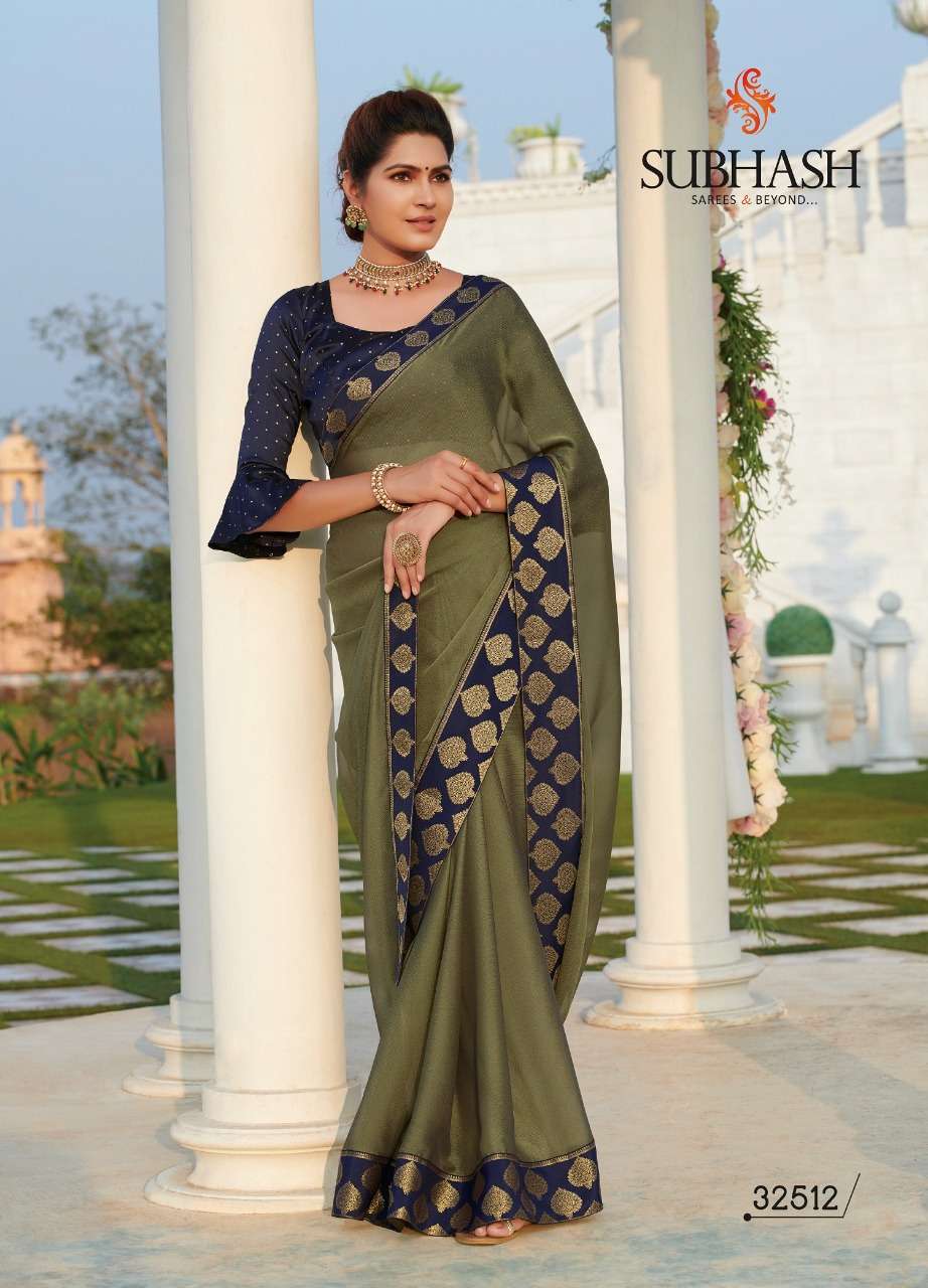 SPARSH VOL-4 BY SUBHASH SAREES 325001 TO 32516 SERIES INDIAN TRADITIONAL WEAR COLLECTION BEAUTIFUL STYLISH FANCY COLORFUL PARTY WEAR & OCCASIONAL WEAR CHIFFON EMBROIDERED SAREES AT WHOLESALE PRICE