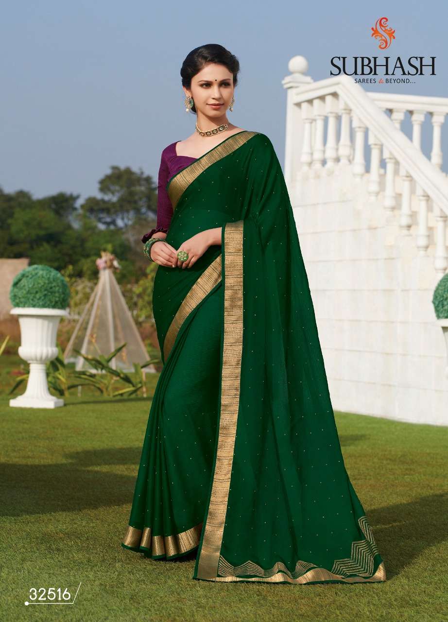 SPARSH VOL-4 BY SUBHASH SAREES 325001 TO 32516 SERIES INDIAN TRADITIONAL WEAR COLLECTION BEAUTIFUL STYLISH FANCY COLORFUL PARTY WEAR & OCCASIONAL WEAR CHIFFON EMBROIDERED SAREES AT WHOLESALE PRICE