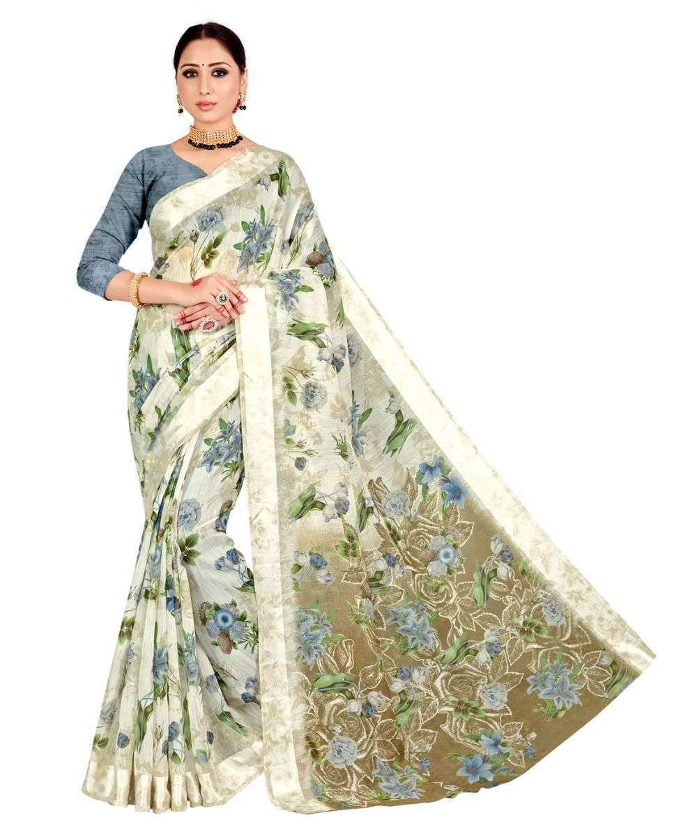 ANSHI BY ANYUKA 01 TO 10 SERIES INDIAN TRADITIONAL WEAR COLLECTION BEAUTIFUL STYLISH FANCY COLORFUL PARTY WEAR & OCCASIONAL WEAR SILK COTTON PRINTED SAREES AT WHOLESALE PRICE