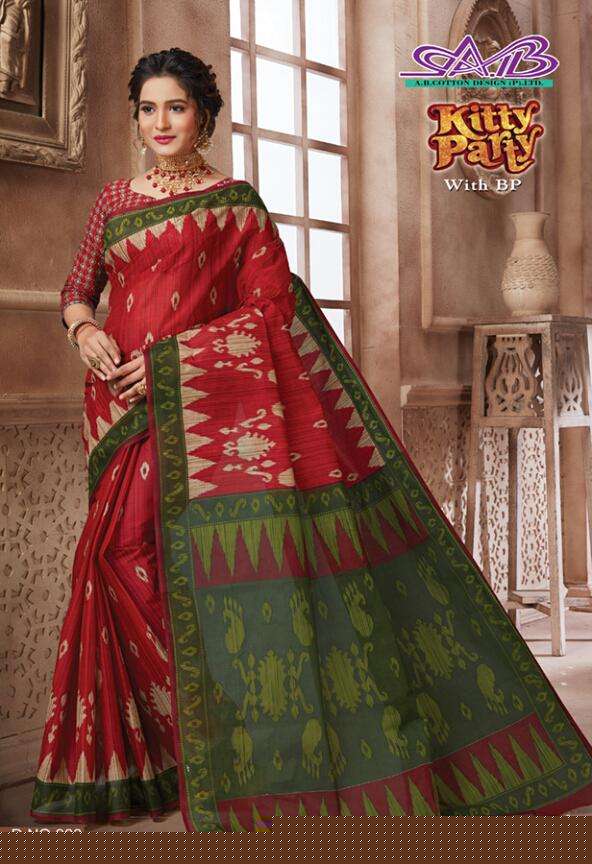 KITTY PARTY BY A.B FASHION 900 TO 917 SERIES INDIAN TRADITIONAL WEAR COLLECTION BEAUTIFUL STYLISH FANCY COLORFUL PARTY WEAR & OCCASIONAL WEAR MUL MUL COTTON PRINTED SAREES AT WHOLESALE PRICE